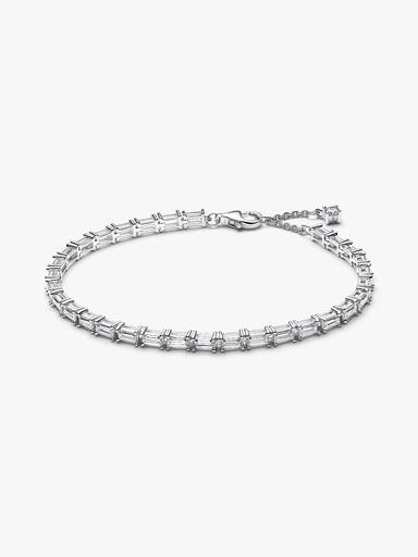 Sprankelende Baguette Tennisarmband