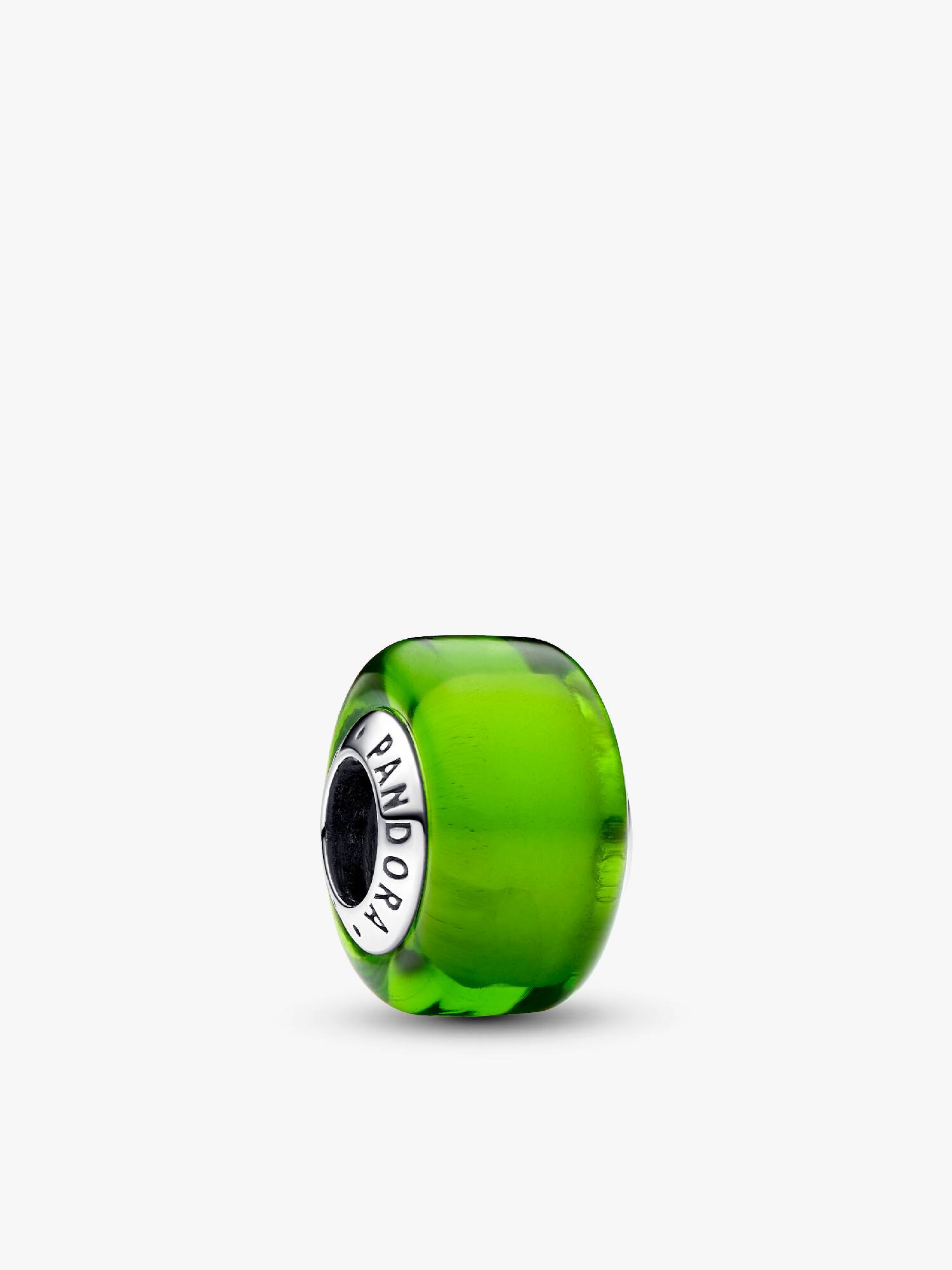 Minibedel van groen muranoglas