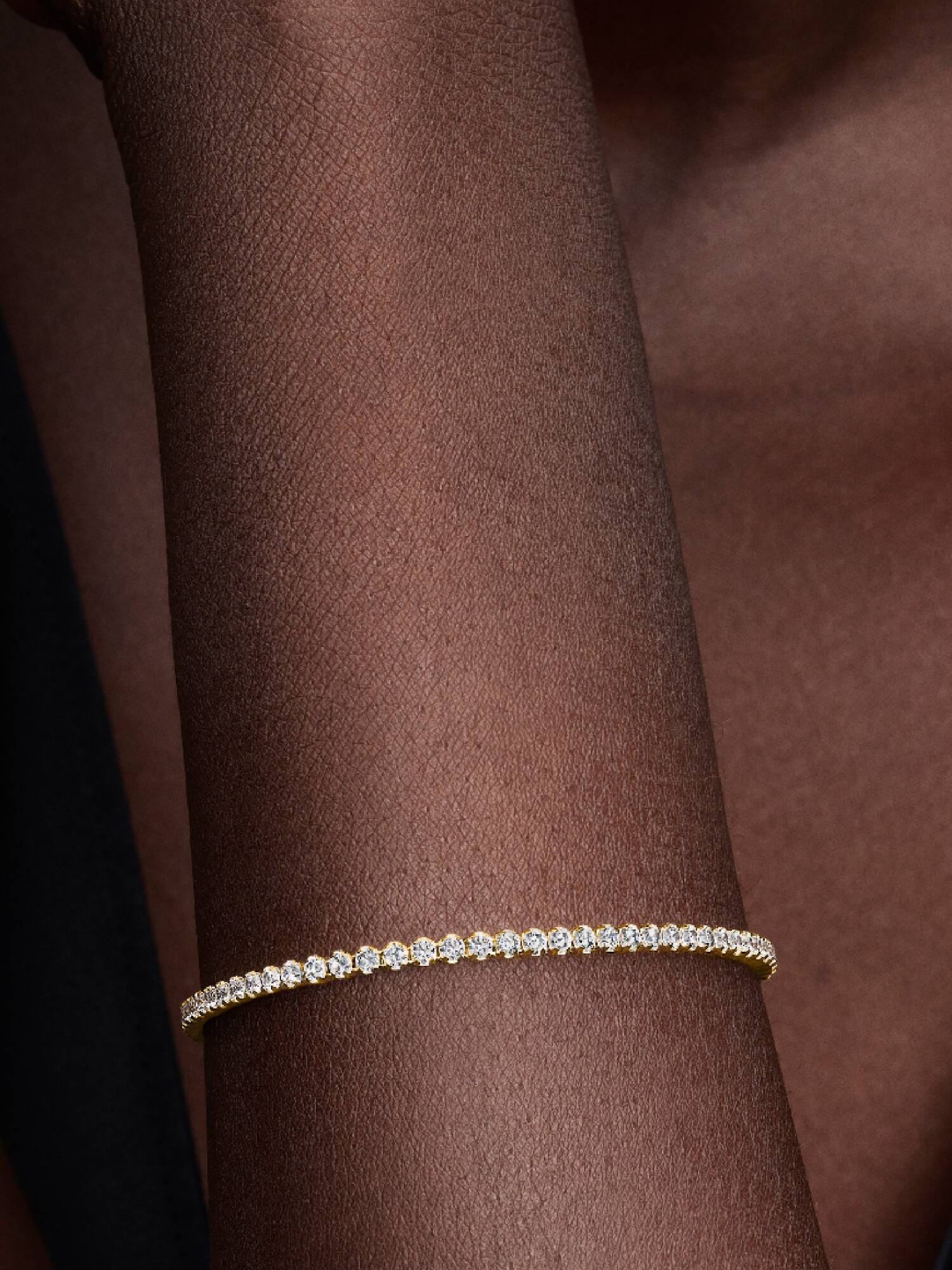 Sprankelende Tennisarmband