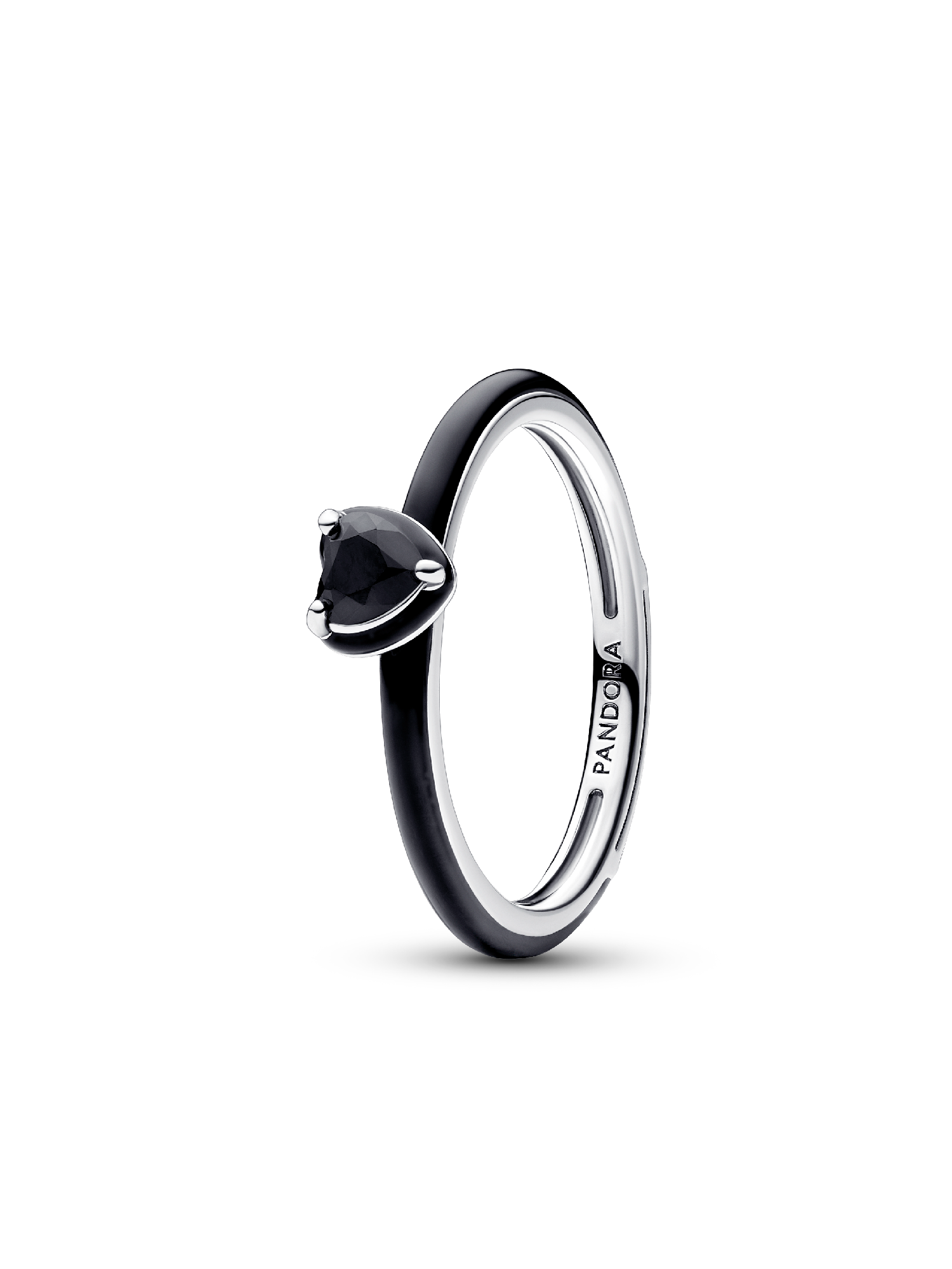 Pandora ME zwarte chakra hartring