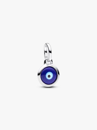 Graveerbaar Boos Oog Muranoglas Mini-Hangende Bedel