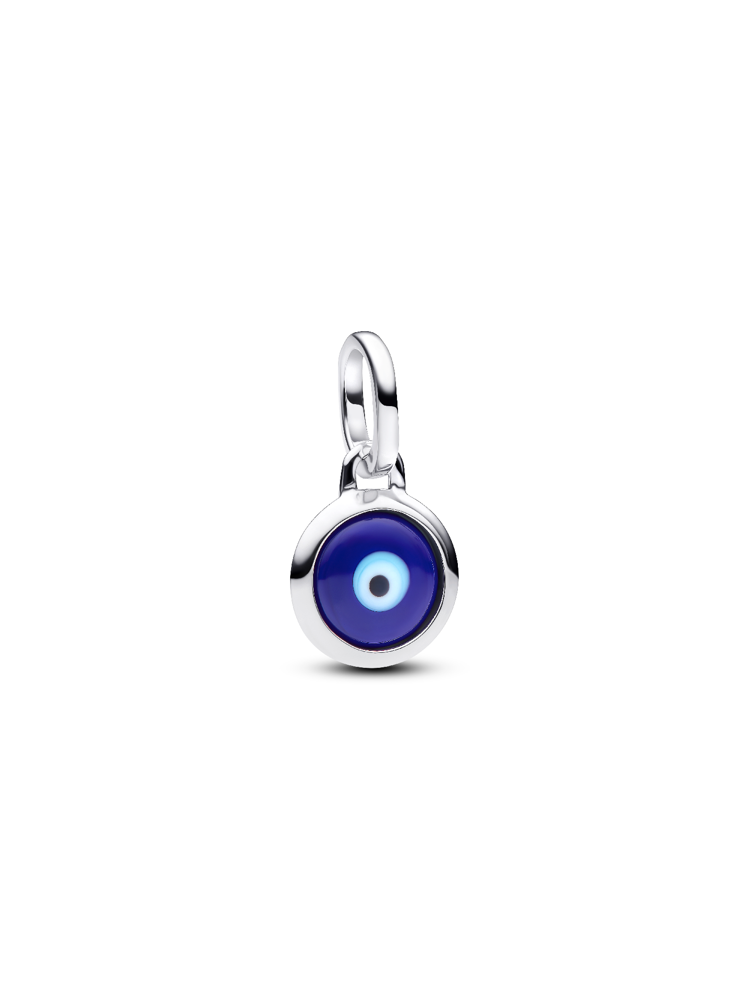 Graveerbaar Boos Oog Muranoglas Mini-Hangende Bedel