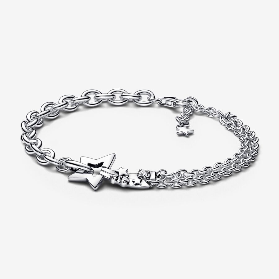 Shooting Star Double Chain Bracelet image number 0