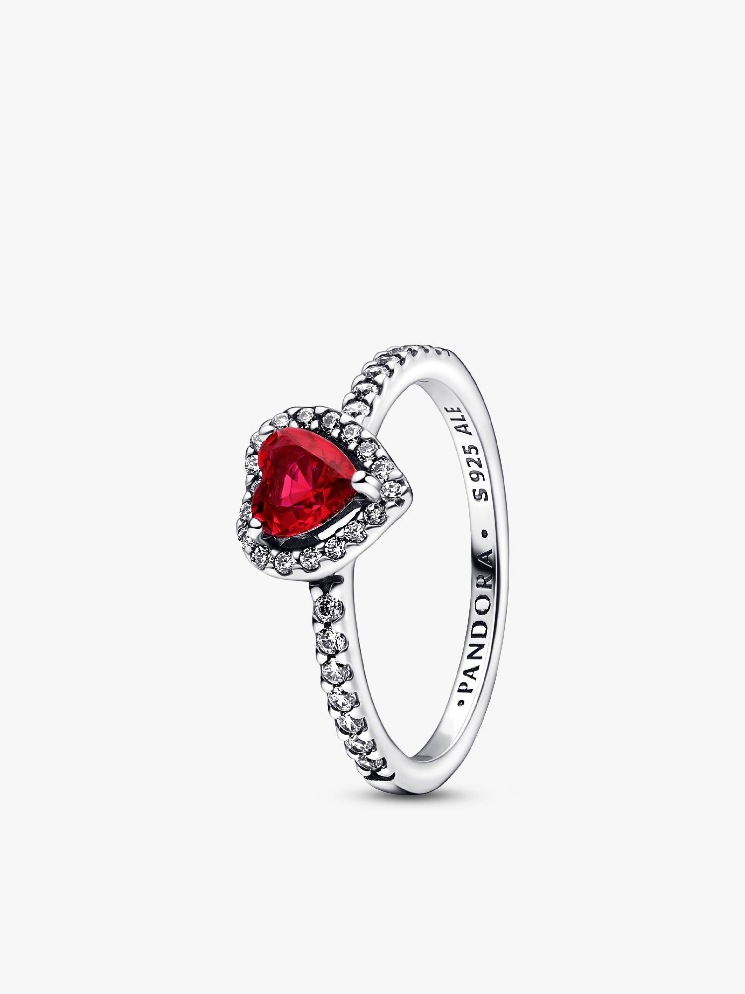 Verhoogd rood hartring
