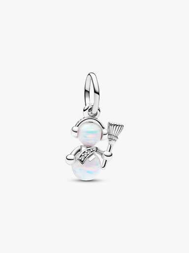 Opalescent Sneeuwpop Hangende Bedel