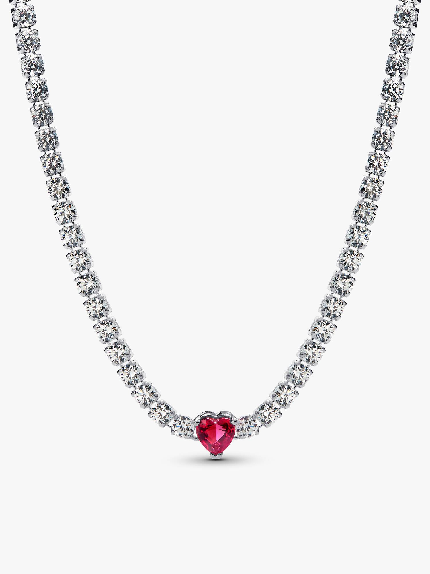 Choker met hart en halo