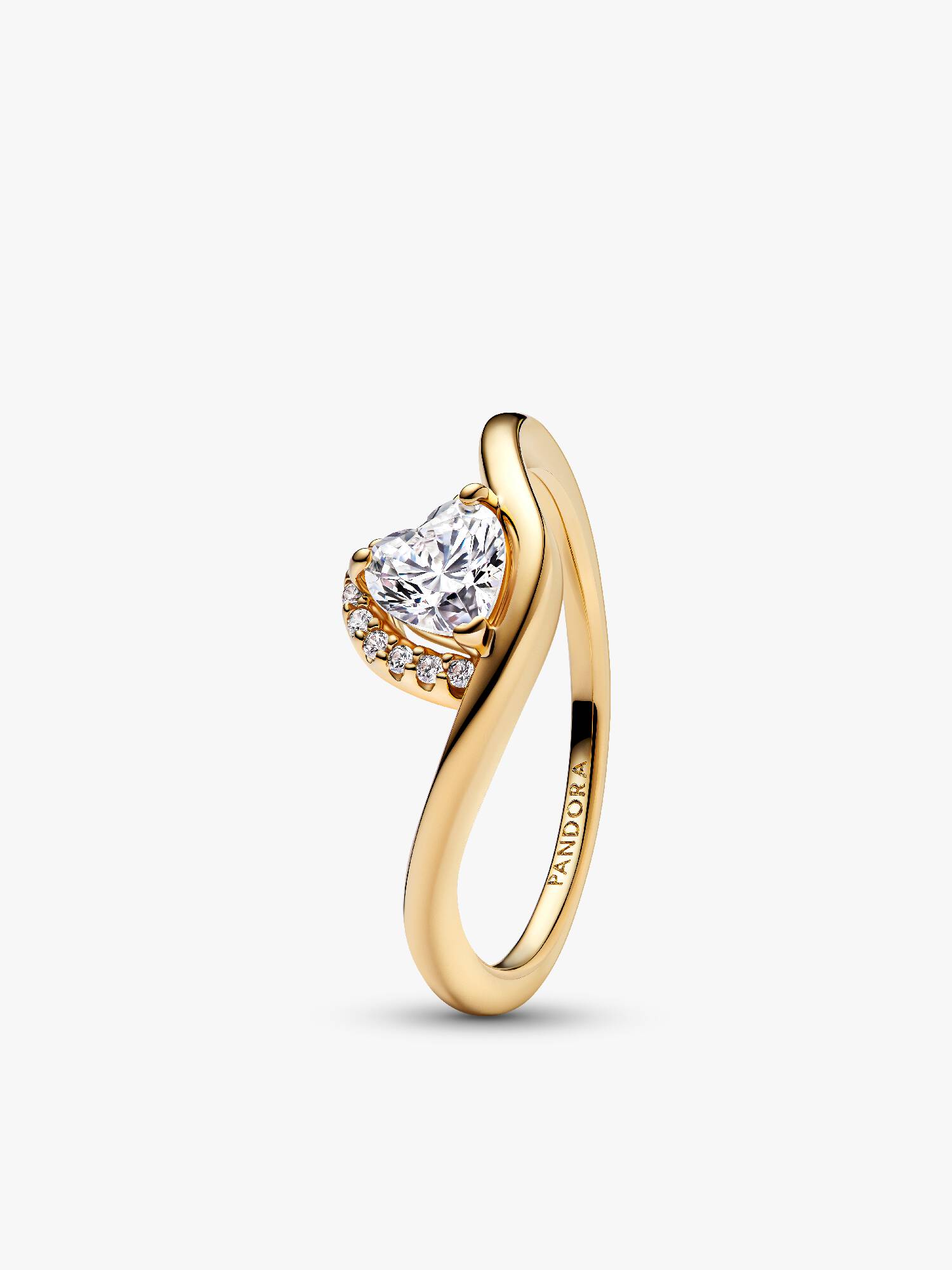 Golvende Hart Ring