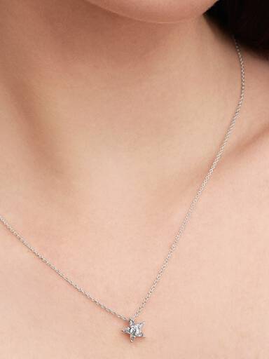 Sprankelende Stella Ketting met Hanger