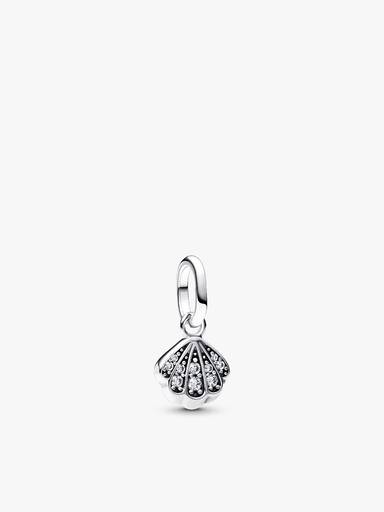 Sieradenset rog en schelp bedelketting