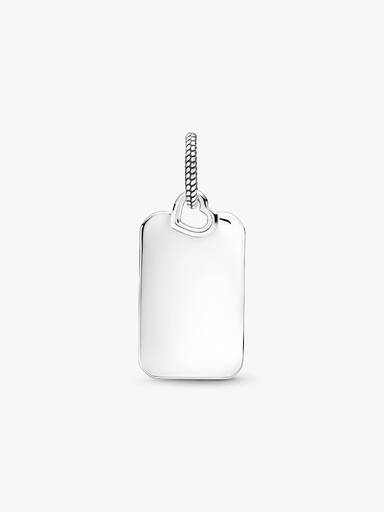 Graveerbaar Rechthoekig Plaatje Hanger