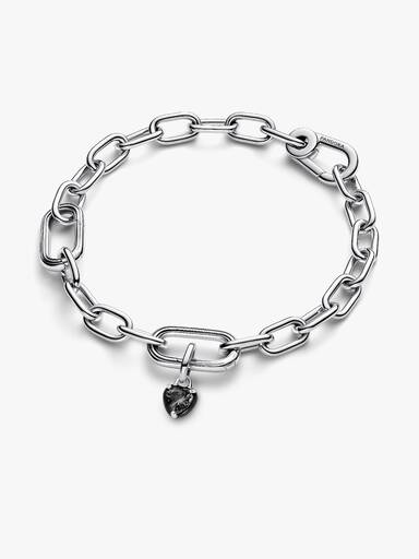 Pandora ME Black Chakra Heart Hangende Bedel