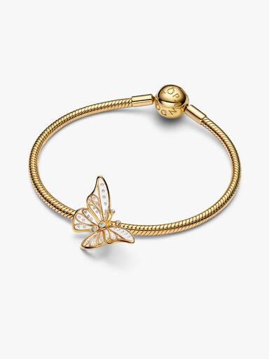Oversized Openwork Vlinder Clipbedel