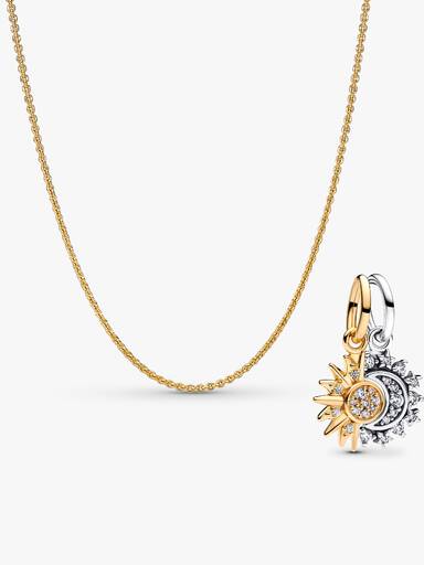 Zon & Maan Bedelketting Sieradenset