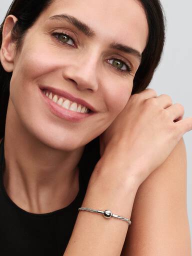 Ronde Pandora Sluiting Gedraaide Snake Chain