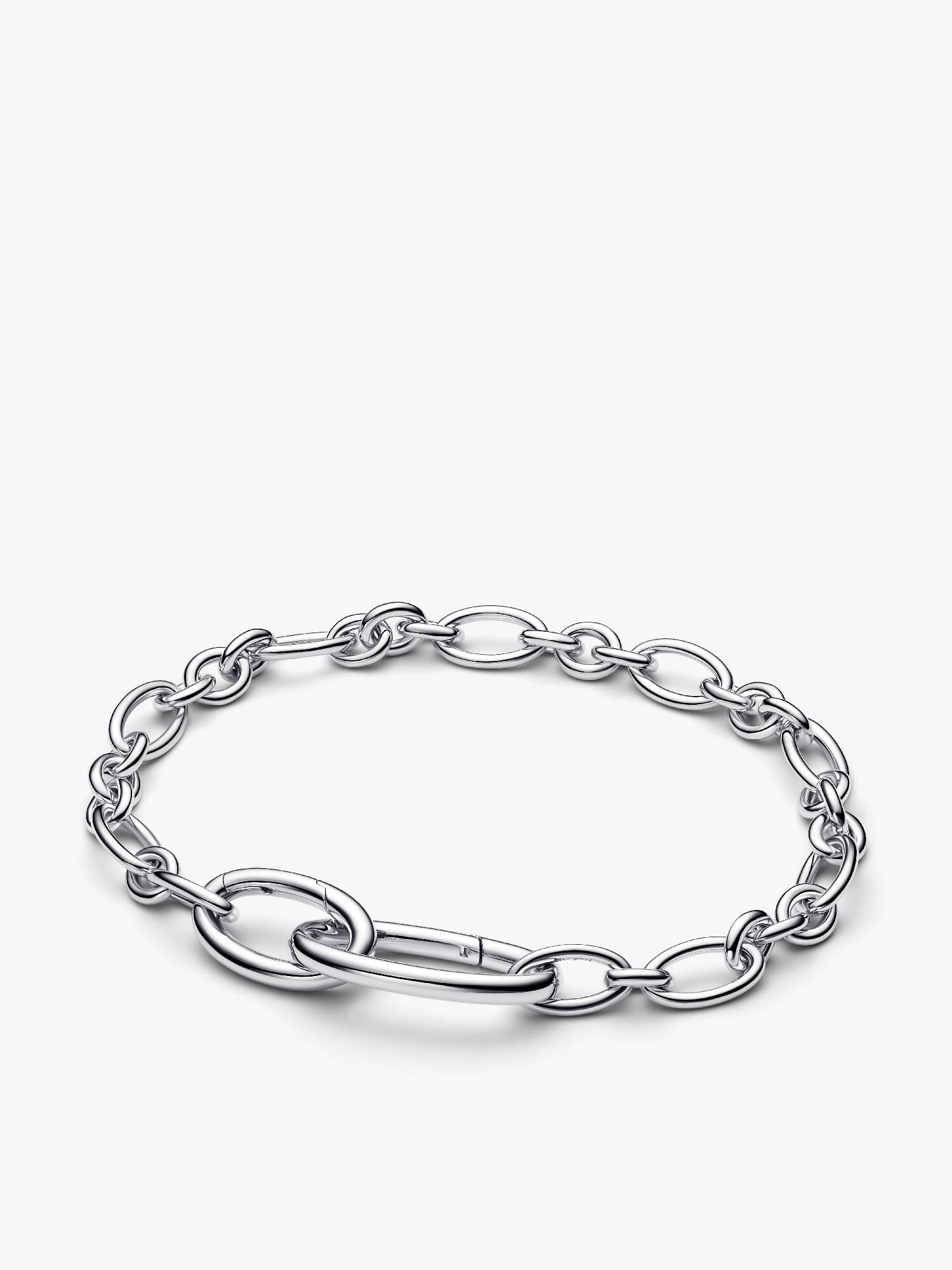 Open Ovale Schakelarmband