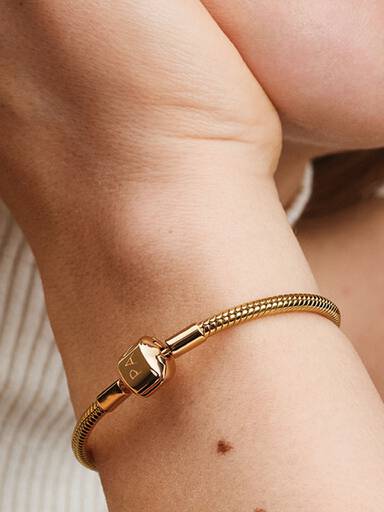 Pandora Moments Snake-armband met Cilindersluiting
