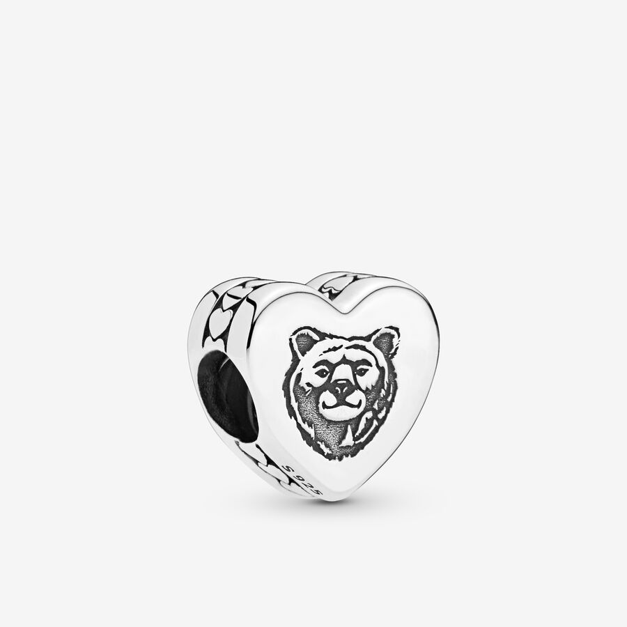 Berlin bear silver charm image number 0