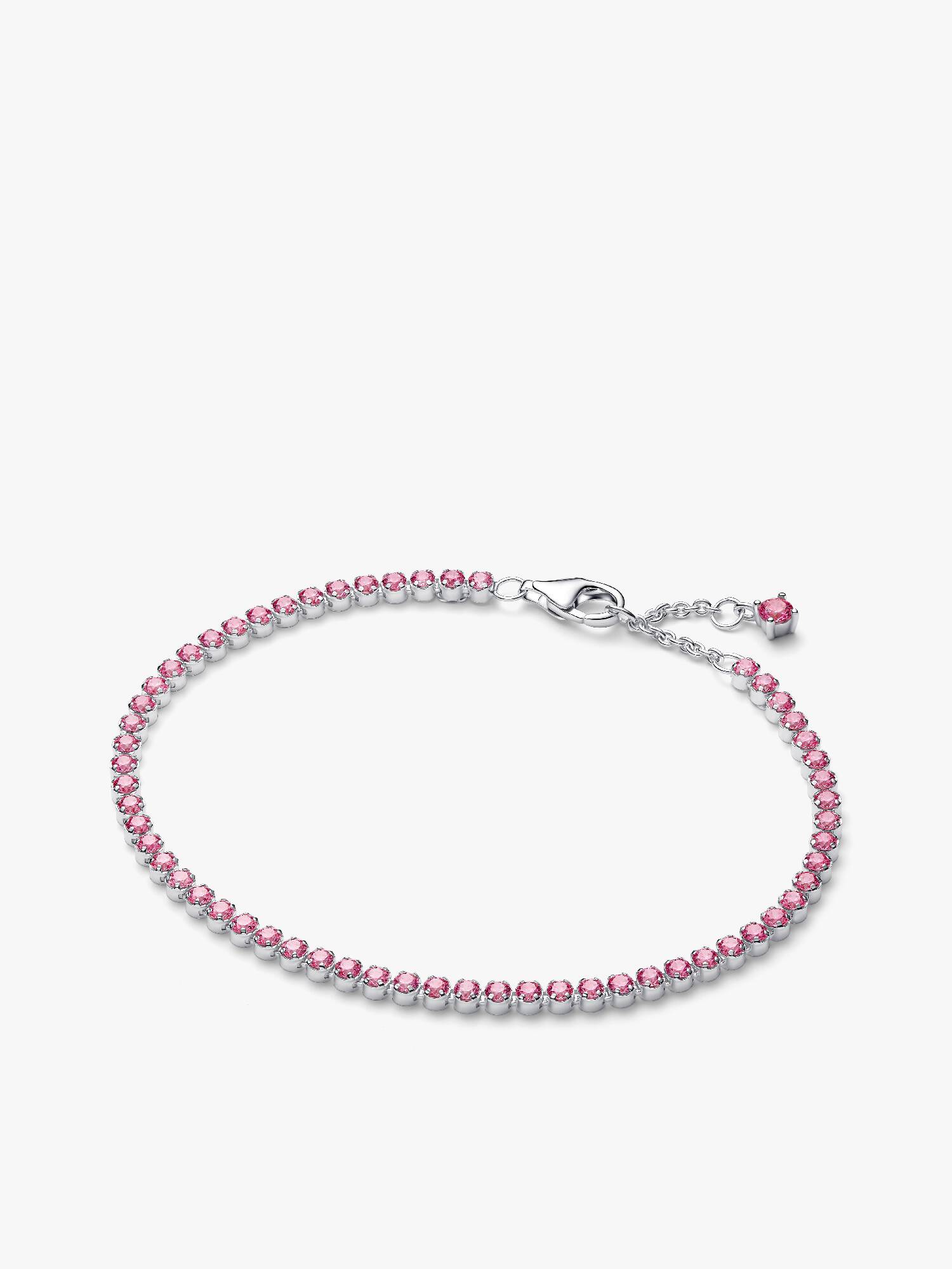 Kleine Roze Tennisarmband