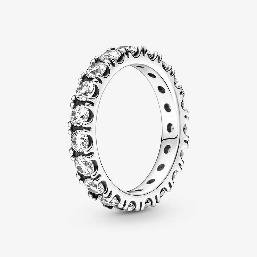 Sprankelende Rij Eternity Ring image number 0
