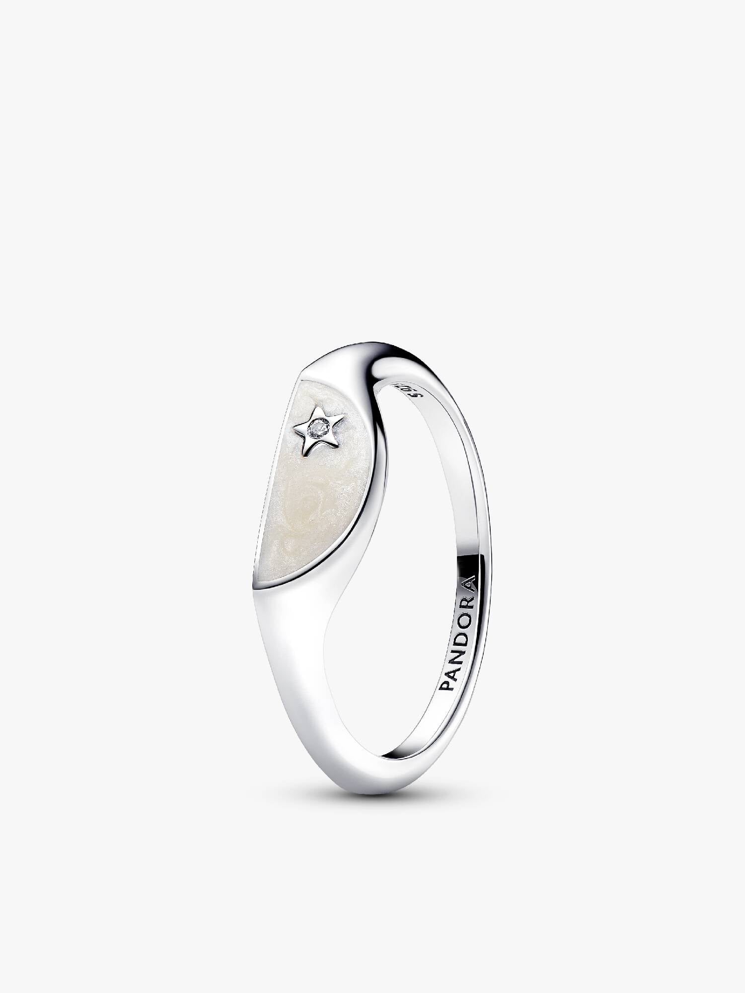 Pandora ME Halve Emaille Zegelring