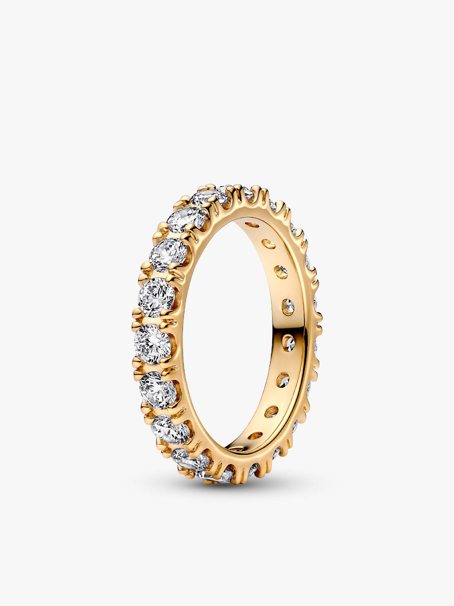 Sprankelende Rij Eternity Ring