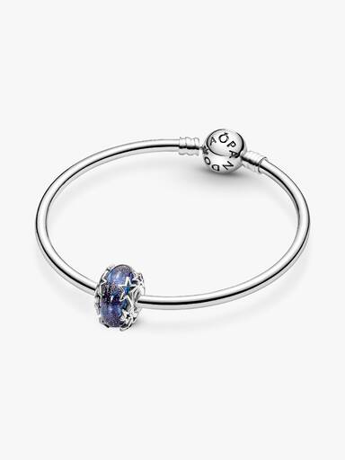 Hemelsblauw & Ster Murano Bedel