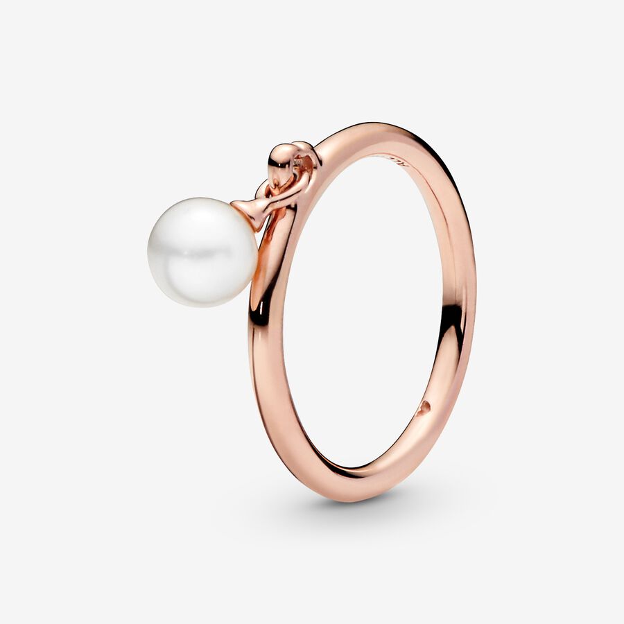 Dangling Freshwater Cultured Pearl Ring image number 0