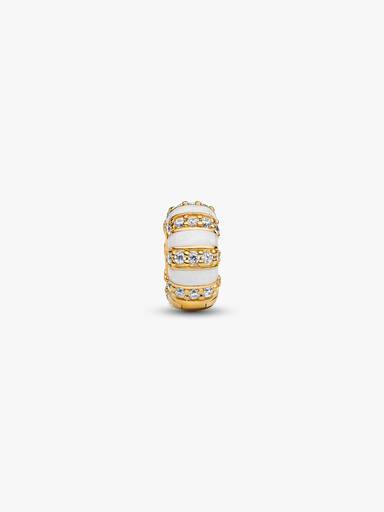 Stenen & Emaille Clip Bedel