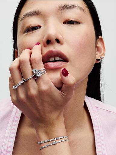Verhoogd Hart Ring