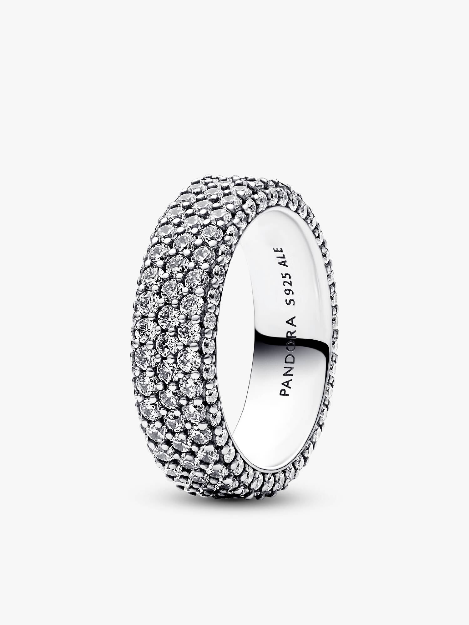 Pandora Timeless driedubbele rij pavé ring
