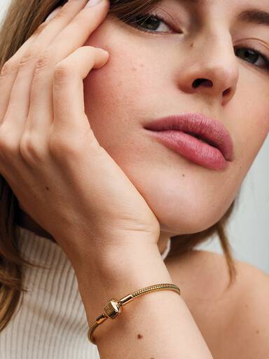 Pandora Moments Snake-armband met Cilindersluiting