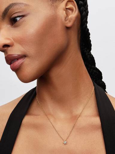 Sprankelende Stella Ketting met Hanger
