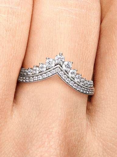 Prinses Wishbone Ring