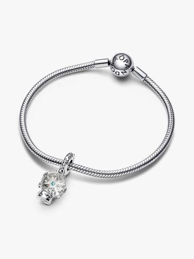 Snowflake Snowglobe Dangle Charm