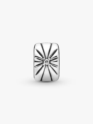 Sparkling Sunburst Clip Bedel