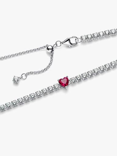 Choker met hart en halo