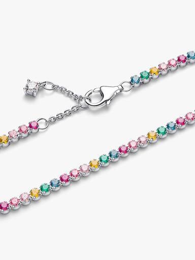 Regenboog Tennisarmband