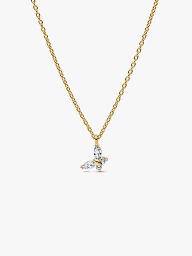 Ketting met vlinderhanger