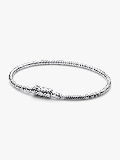 Snake chain-armband met handige magnetische sluiting