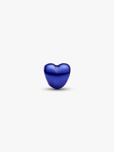 Blauw Hart Mini Bedel