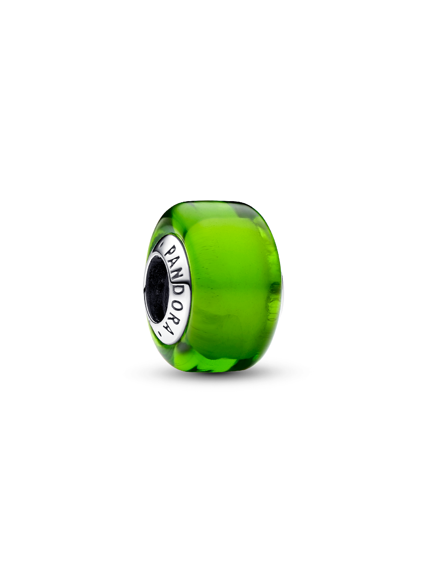 Minibedel van groen muranoglas
