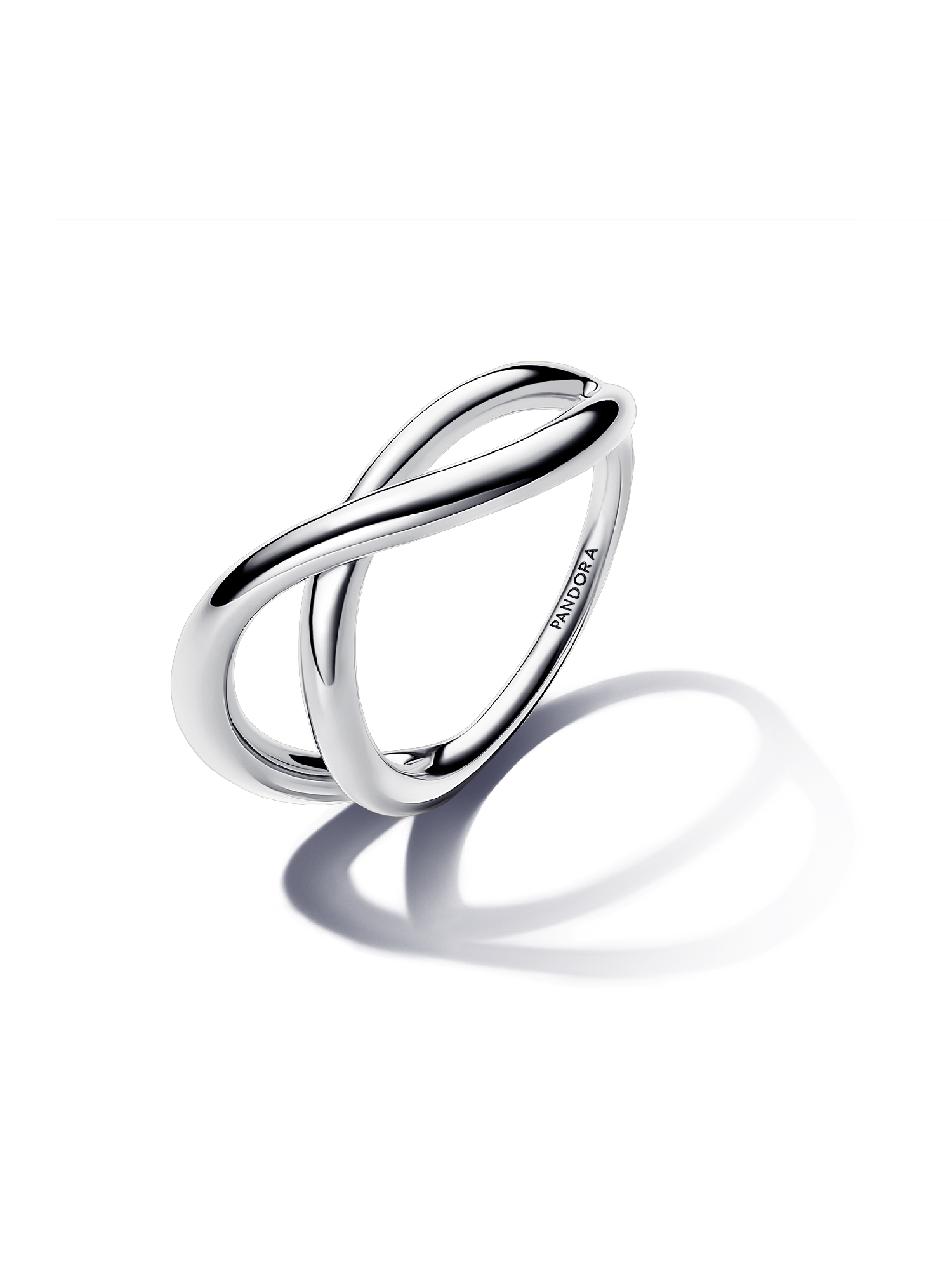 Organisch Gevormde Infinity Ring