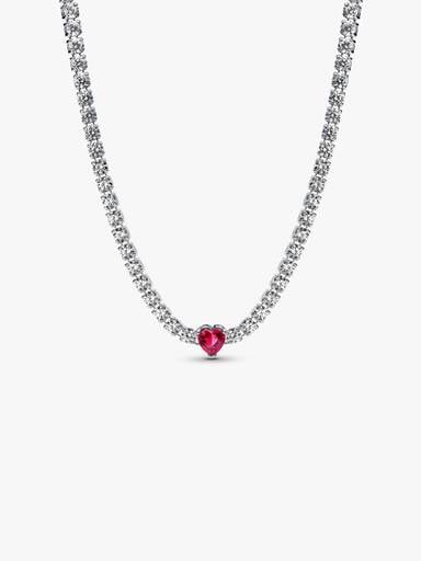 Choker met hart en halo