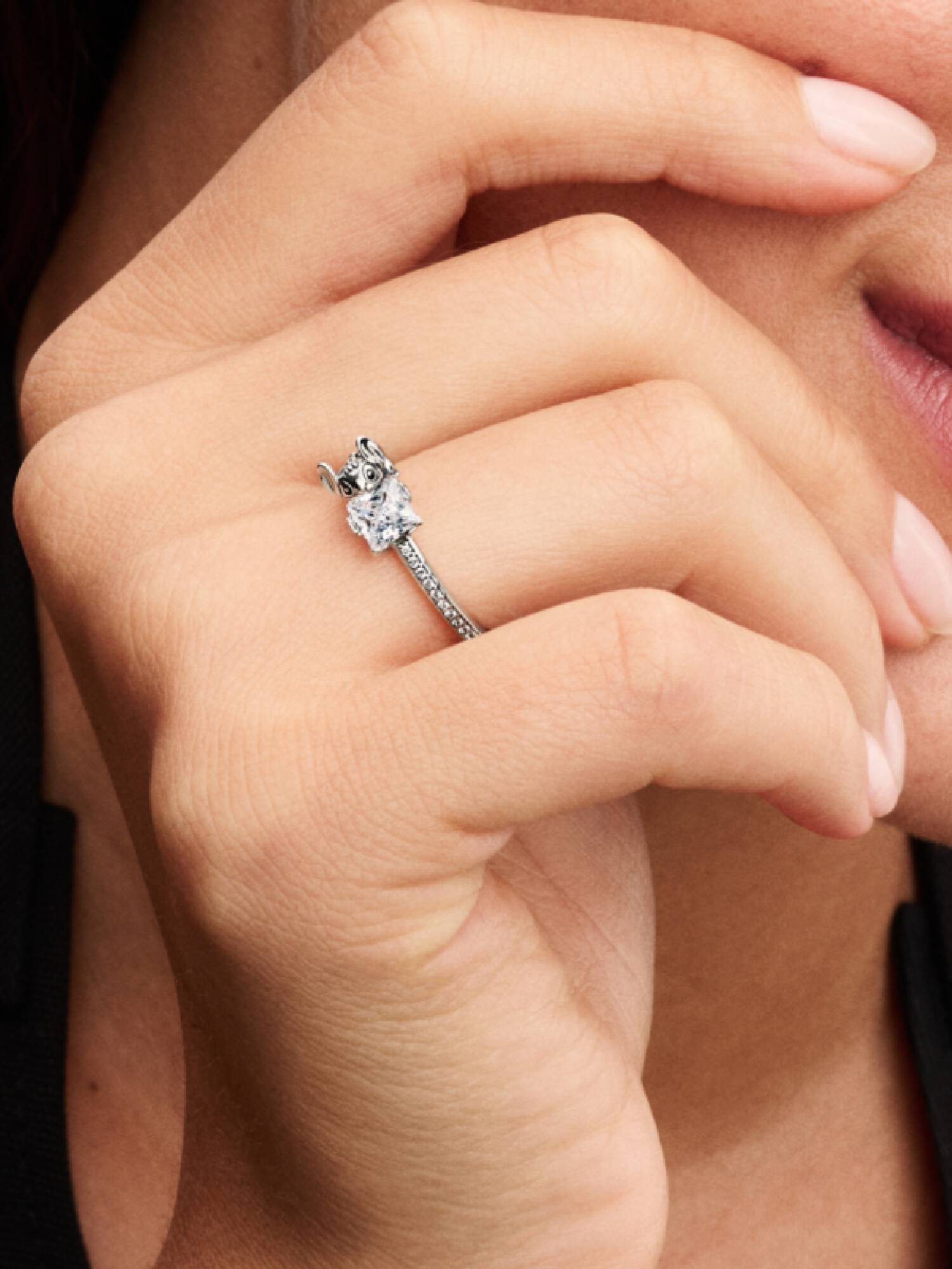 Disney Stitch & Steen Ring