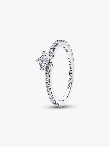 Sprankelende Stella Pavé-ring