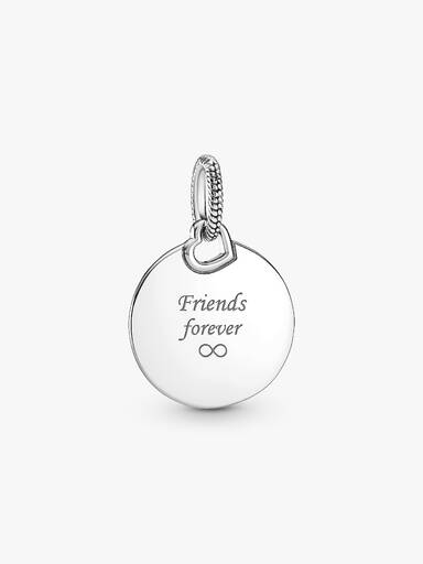 Graveerbaar Rond Plaatje Hanger