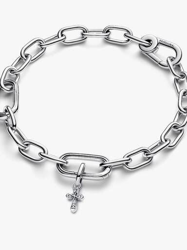 Pandora ME Sparkling Cross Mini Hangende Bedel