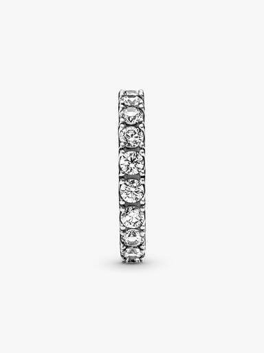 Sprankelende Rij Eternity Ring