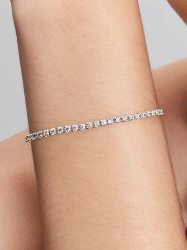 Sprankelende Tennisarmband