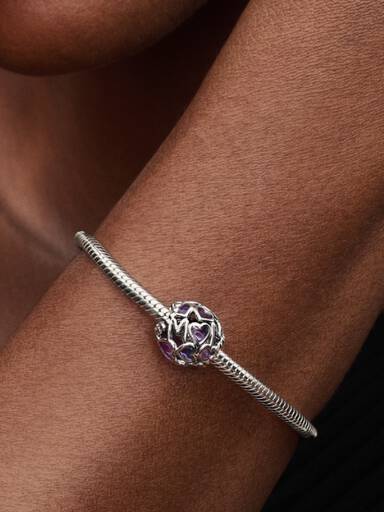 Openwork Hearts Mum-bedel